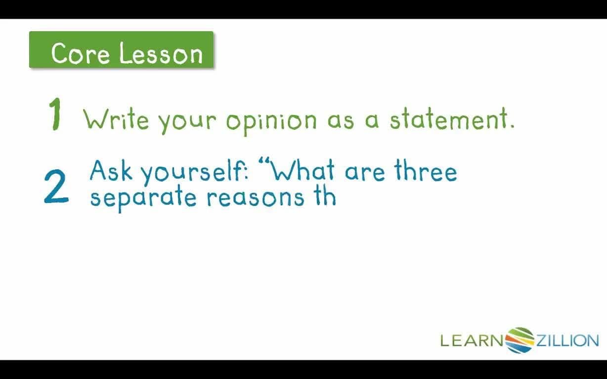 Developing a Strong Thesis Statement: Sharing Your Opinion through an Essay