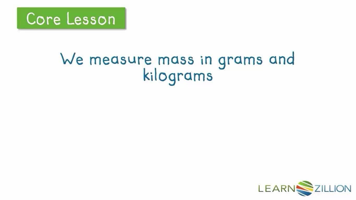 Measuring Mass: Units and Tools