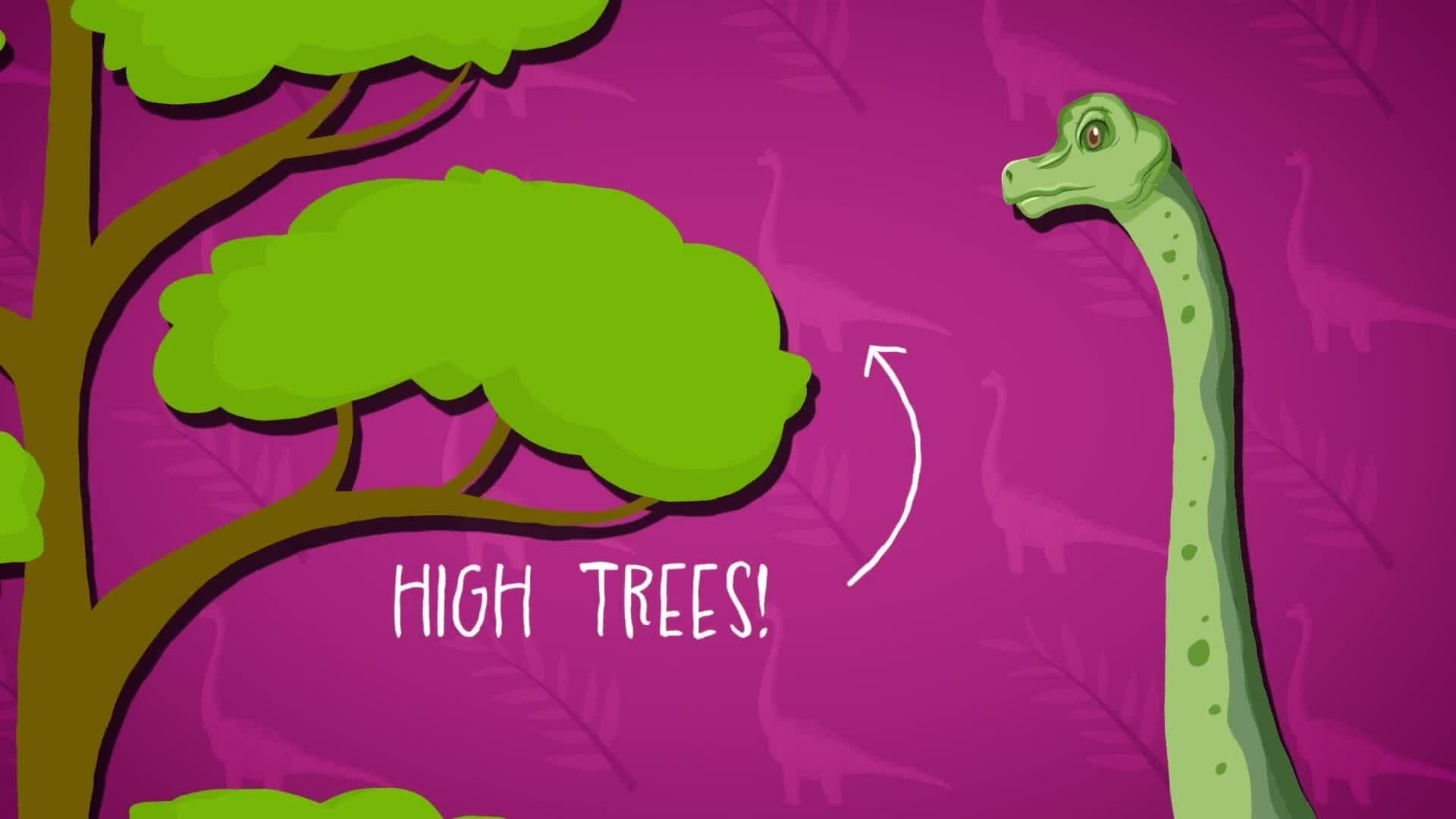 I WONDER - What Does A Brachiosaurus Eat?