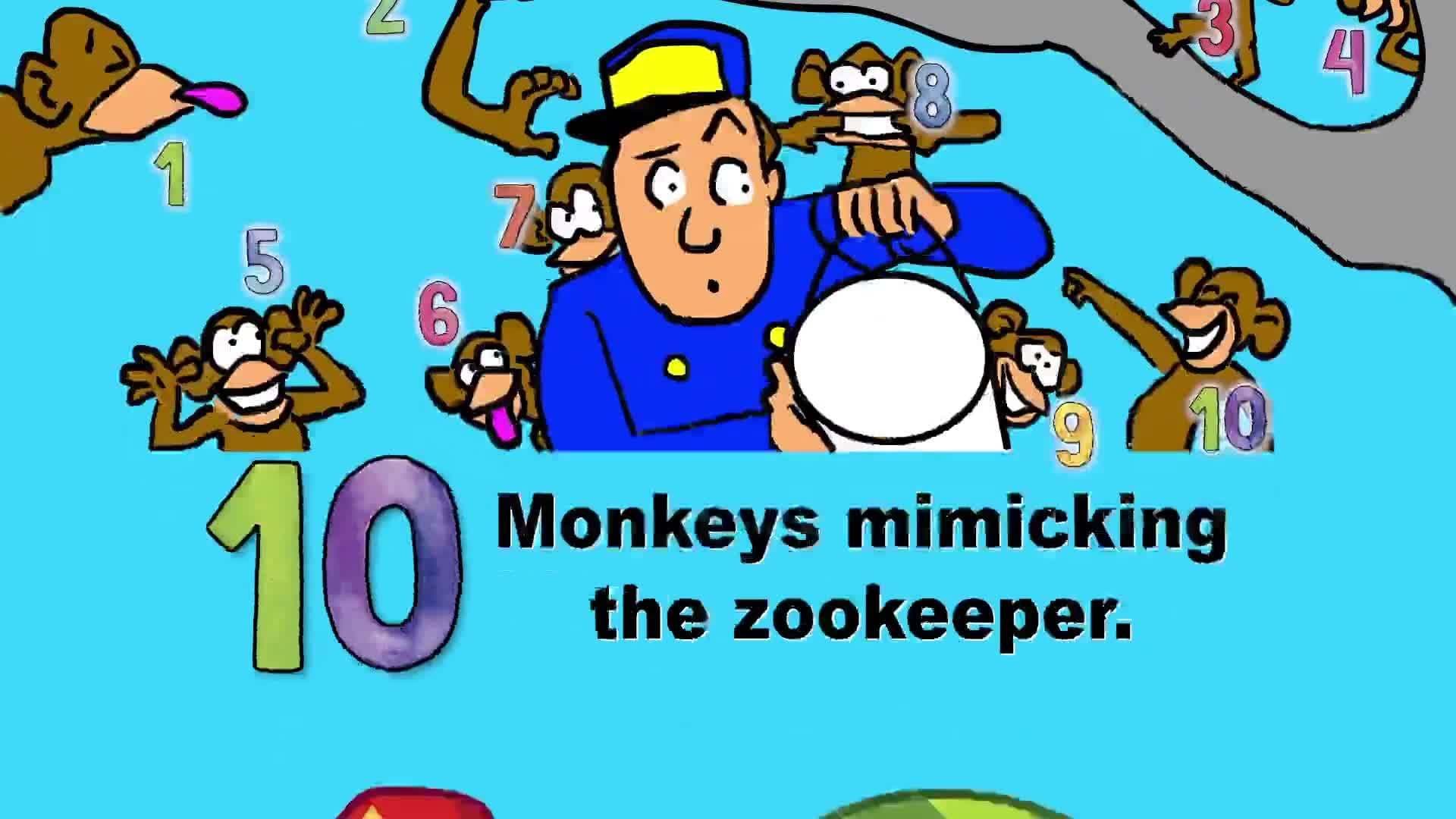 Preschool Prep: Counting Around the Zoo