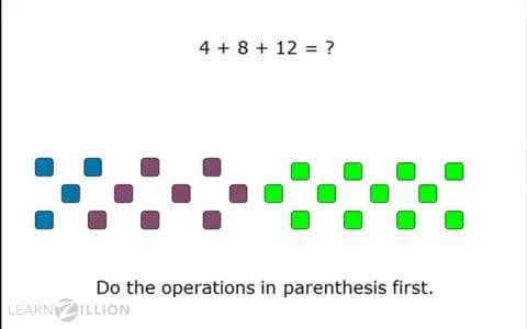 Solving Multiplication Problems with the Associative Property